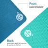 IUGA Yoga Mat Thick Non Slip Anti-tear Pilates Mat Eco Friendly Hot Yoga Mats for Workout & Exercise(72"x 24"x 6mm) view 3