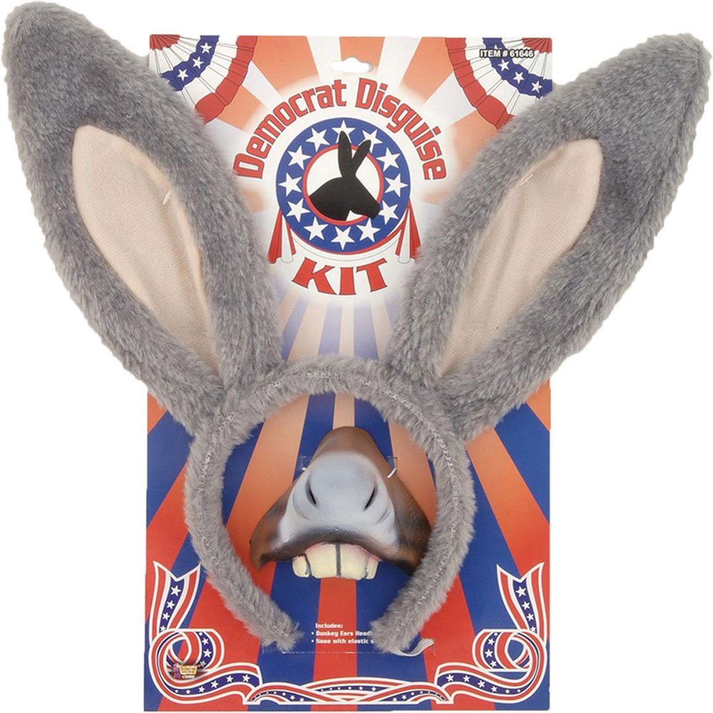 Democrat Kit Donkey Costume Accessory Set