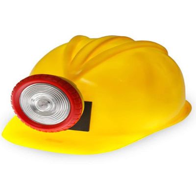 Rubies Miner Helmet with Light for Adults, Men's No Size