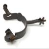 AJ Tack Ladies Antique Brown Cross Offset Spurs view 4