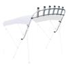 Oceansouth 'Clamp-on' Fishing Rack, Boat Rod Rack, Rocket Launcher Fishing Slingshot Pole Holder Rod Holders Rack Boat Bimini top Hardware Boating Safety Equipment Pontoon Jon bass view 1