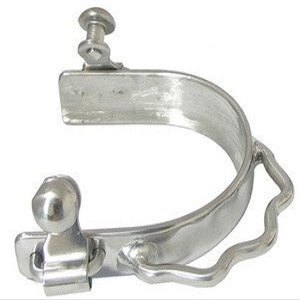 AJ Tack Men's Stainless Steel Bumper Spurs