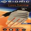 Bionic Glove Men's Cross-Training Fingerless Gloves w/ Natural Fit Technology, Gray/Orange (PAIR), Medium view 4