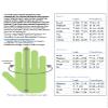 Bionic Glove Men's Cross-Training Fingerless Gloves w/ Natural Fit Technology, Gray/Orange (PAIR), Large view 3