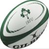 Gilbert Ireland Mini Rugby Ball view 4