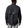 Columbia Mens PFG Bahama II Long Sleeve Shirt - Tall, Black, 3X view 2
