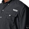 Columbia Mens PFG Bahama II Long Sleeve Shirt - Tall, Black, 3X view 4