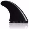 DORSAL Performance Flexrez Core Surfboard Thruster Surf Fins (3) FUT Compatible Glass Filled Black view 4