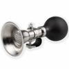 Schwinn Classic Bike Horn, Chrome and Black, Vintage Style, Loud Sound, Easy Installation, Fits Most Handlebars, Weather Resistant Stainless Steel, Retro Horn for Bike view 1