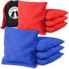 GoSports Official Regulation Cornhole Bean Bags Set (8 All Weather Bags) - Red and Blue view 1