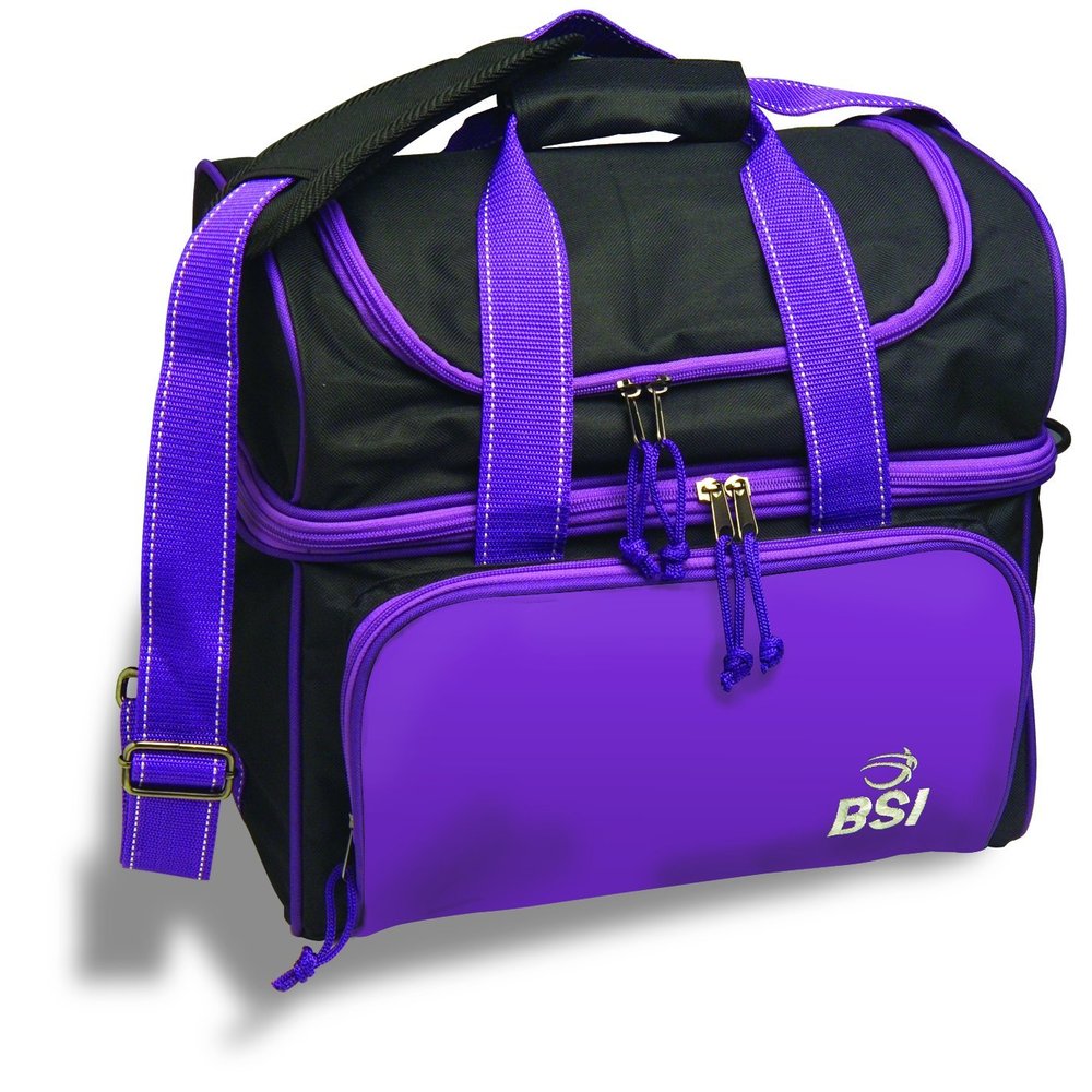 BSI Taxi Single Ball Tote Bag (Black/Purple)