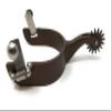 AJ Tack Ladies Antique Brown Western Spurs view 4