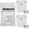 Igloo Cooler Plastic Latch with Single-Screw Post and Screws (2-Pack) - Made in The USA - Contains UV Inhibitors view 1