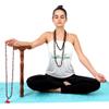 HealthAndYoga Yoga Danda - Wooden Staff - for Improved Breath Flow in Nostrils and for Yoga Practices view 1