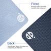IUGA Yoga Mat Thick Non Slip Anti-tear Pilates Mat Eco Friendly Hot Yoga Mats for Workout & Exercise(72"x 24"x 6mm) view 3