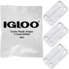Igloo Cooler Plastic Hinges for Ice Chests (Set of 3) - Made in the USA - Standard Size - Contains UV Inhibitors view 1