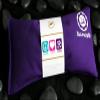 Happy Wraps Yoga Eye Pillows - Unscented Eye Pillows - Namaste Hot Cold for Stress, Meditation, Spa, Relaxation Gifts - Made in USA Set of 4 - Purple Cotton view 2