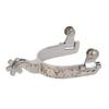 Weaver SS Ladies Spurs German Silver Floral Trim view 1