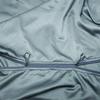 Browint Sleeping Bag Liner with All Around Two-Way Zipper, Travel Sheet with Pillow Pocket, 87"x41" Extra Wide Travel Sleep Sheet for Hotel, Lightweight, Super Soft Silky Fiber Camping Sheet, Multifun view 3