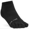 FUN TOES Women's Cotton Toe Socks-Breathable-6 PAIRS Pack-Size 9-11-Lightweight (3 Black/ 3 White) view 4