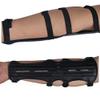 TOPARCHERY 12" Ultra Light Weight Leather Arm Guard Adjustable 4 Strap for Archery 1pk view 1