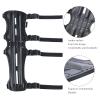 TOPARCHERY 12" Ultra Light Weight Leather Arm Guard Adjustable 4 Strap for Archery 1pk view 2