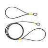 Suspenz Universal Kayak Locking System, Galvanized Aircraft Cable for Kayak Theft Prevention, Heavy-Duty 3/16" Vinyl-Coated Steel Cable, Touring Kayaks 13'-19', Size Large, (34-8803) view 1