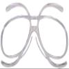 Rapid Eyewear Universal SKI AND SNOWBOARD GOGGLES Rx Prescription Adaptor. Optical Insert for Glasses Wearers That Fits Inside Most Adult Snow Goggles. For Men & Women. Also for Motocross view 1