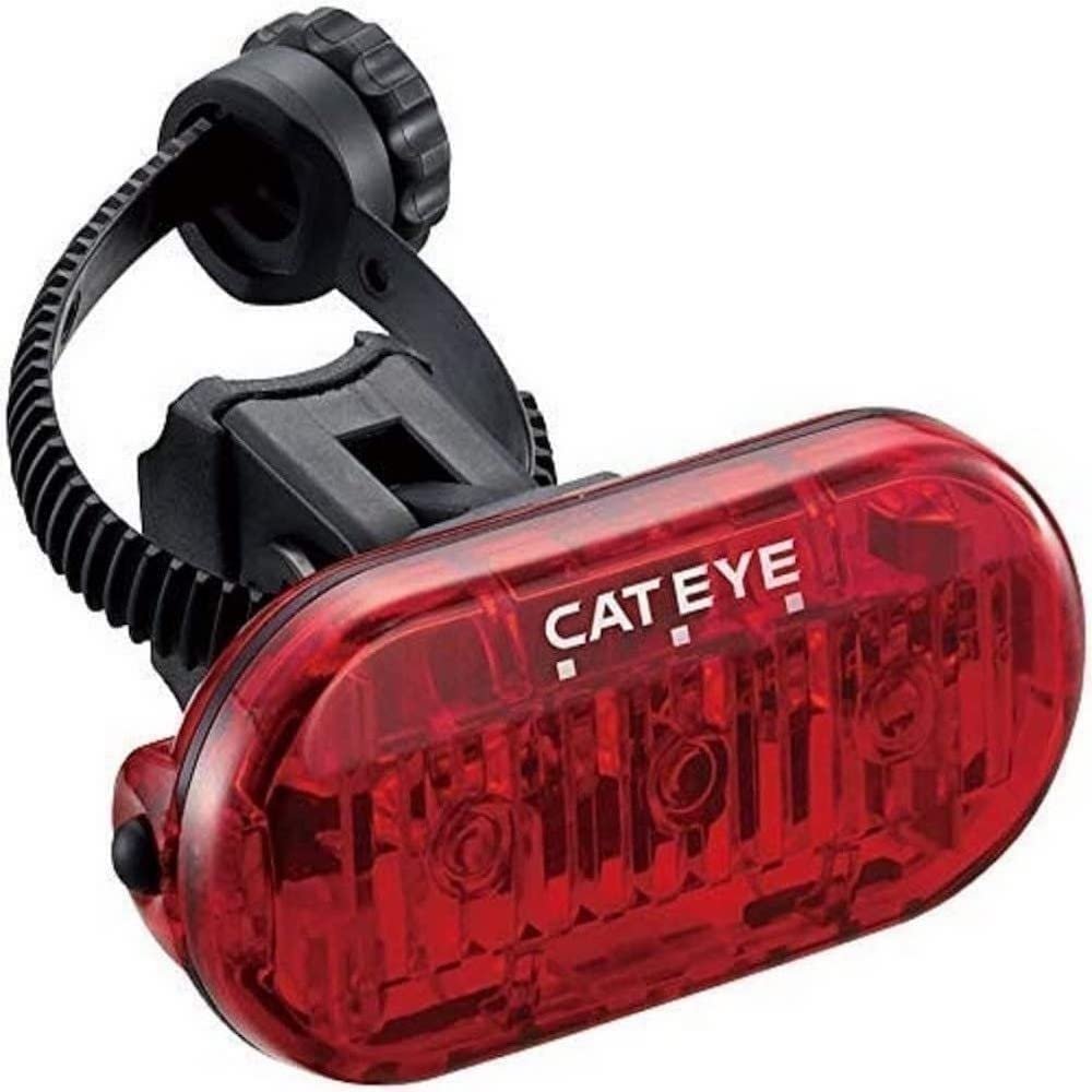 CATEYE Omni 3 Bike Safety Light  IPX4 Waterproof 3 LED Safety Light with 360 Visibility, Multiple Flashing Modes, AAA Battery, 200+ Hour Runtime, Fits Road, Urban, MTB & Kids Bikes (Omni 3 Rear)