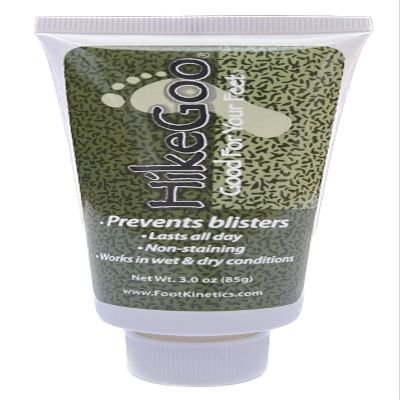 Foot Kinetics HikeGoo Blister Prevention Cream for Hiking and Backpacking - 3 oz - Long-Lasting, Sweat-Resistant Cream - Prevents Chafing, Hot Spots, and Blisters on Feet