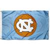 Tar Heels UNC Basketball University Large College Flag view 1