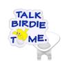 Navika Glitzy Talk Birdie to Me Ball Marker with Magnetic Hat Clip view 2