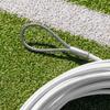 Vermont Tennis Net Headline Wire Cable [33ft or 42ft] | PVC Coated Steel Wire  All Tennis Posts (Loop & Pin, 42ft (Doubles)) view 3