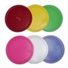 6 Large 3.25" Commercial Air Table Hockey Pucks: Red Black Blue Green Pink Yellow view 1