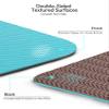 Heathyoga Eco Friendly Non Slip Yoga Mat, Body Alignment System, SGS Certified TPE Material - Textured Non Slip Surface and Optimal Cushioning,72"x 26" Thickness 1/4" view 3