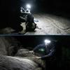 hurkins Orbit 2025 Edition Headlamp  210 Wide Beam + 60 Focus Light, 1020 Lumens, USB-C Rechargeable, IP56 Waterproof, Lightweight LED Headlamp for Camping, Work, Running, Outdoors (Navy) view 3