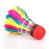 VGEBY 11Pcs Badminton Shuttlecocks, Badminton Balls Badminton Birdies Colorful Shuttlecocks Rainbow Ball Badminton for Sports Training Activities Rainbow Birdies Rainbow view 2