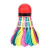 VGEBY 11Pcs Badminton Shuttlecocks, Badminton Balls Badminton Birdies Colorful Shuttlecocks Rainbow Ball Badminton for Sports Training Activities Rainbow Birdies Rainbow view 3