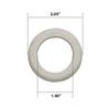 Game Room Guys Bumper Pool Rubber Rings - Large - White (Set of 12) view 2
