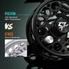 Piscifun Sword Fly Fishing Reels with CNC-machined Aluminum Alloy Body Fly Reel 3/4wt (Black) view 3