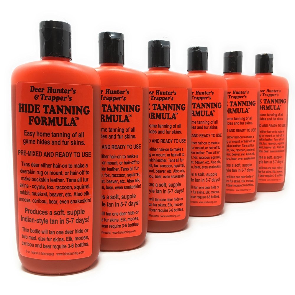 Deer Hunter's & Trapper's Hide & Fur Tanning Formula Multi Pack (6)