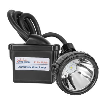 Superbright Rechargeable Mining Headlamp, Waterproof Explosion-Proof LED Safety Cap Lamp with Adjustable Headband for Coal Mining, Hunting, Fishing, Running, Camping, Hiking, Outdoor Activities