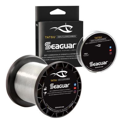 Seaguar Tatsu 100% Fluorocarbon Fishing Line DSF, 10lbs, 1000yds Break Strength/Length - 10TS1000