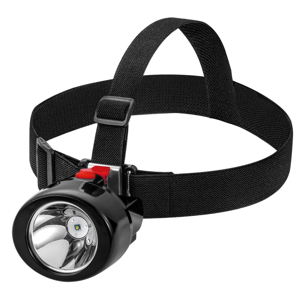 Hunting friends Coon Hunting Lights Waterproof Mining Light Explosion Proof Miners Headlamp Rechargeable Headlight Flashlight for Mining Coal Night Fishing Hunting Camping (Red)