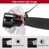 Hunting friends Coon Hunting Lights Waterproof Mining Light Explosion Proof Miners Headlamp Rechargeable Headlight Flashlight for Mining Coal Night Fishing Hunting Camping (Red) view 3