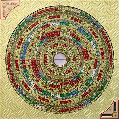 Aluminium Alloy San he feng-Shui Compass 26CM 86