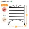 Mango Steam Jewelry Organizer for Hanging Earrings, Black view 2