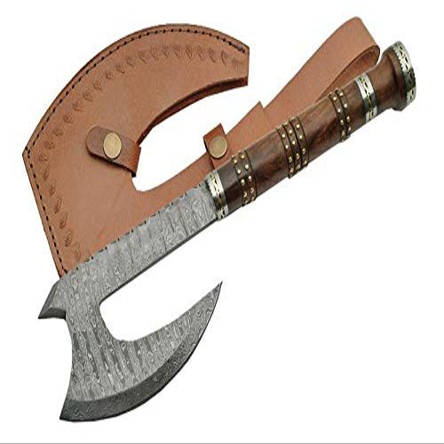 16.5" Wood Damascus Hatchet