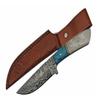 SZCO 7.75" BLUE PEARL DAMASCUS HUNTER view 1