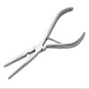 8" Fishing Plier Silver Stainless Steel Groove Handle view 1